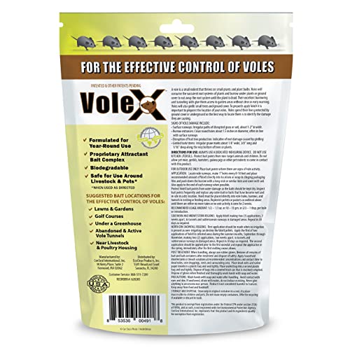 MouseX VoleX packaging and label highlighting safe, minimally risky use.