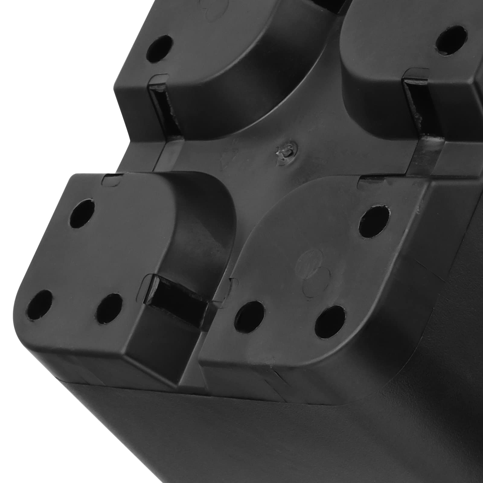 MOUYAT plastic nursery pot with drainage holes promotes healthy soil.