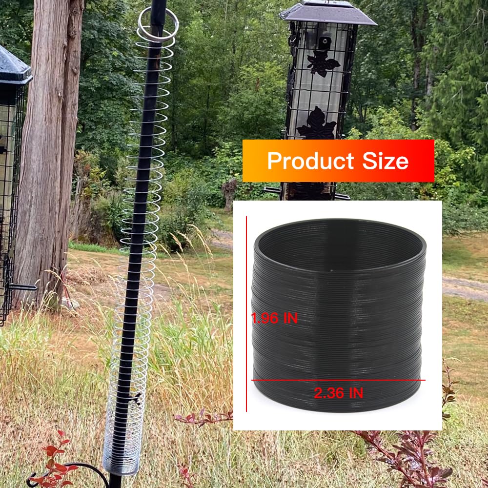 Movbudy friendly squirrel guard deters climbing without harm