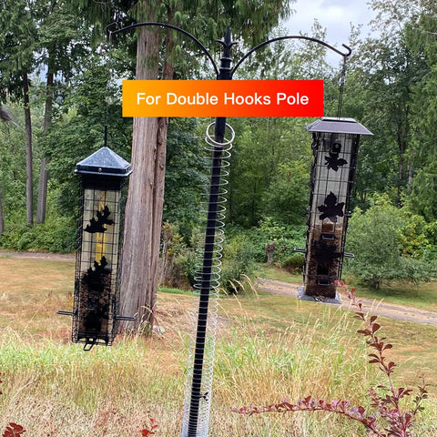 Movbudy high-elastic spring coil provides flexible reach for poles