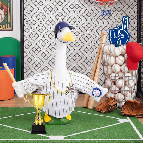 MOVINPE gold championship necklace adds a trophy-ready sparkle to your porch-goose display.