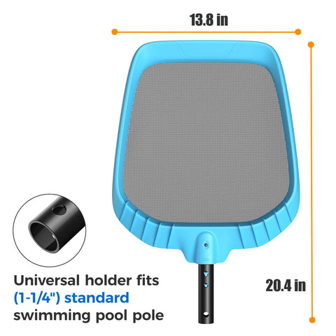 Mowend pool net aluminum frame for lasting strength and durability.