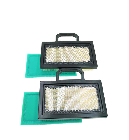 MOWFILL air filters two-pack for lawn mowers protect engine performance.