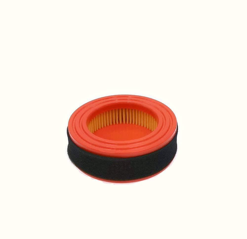 MOWFILL 951-14628 air filter side view demonstrates compact design for tight mower spaces.