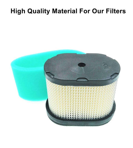 MOWFILL air-cleaner packaging shows OEM-style replacement suitability