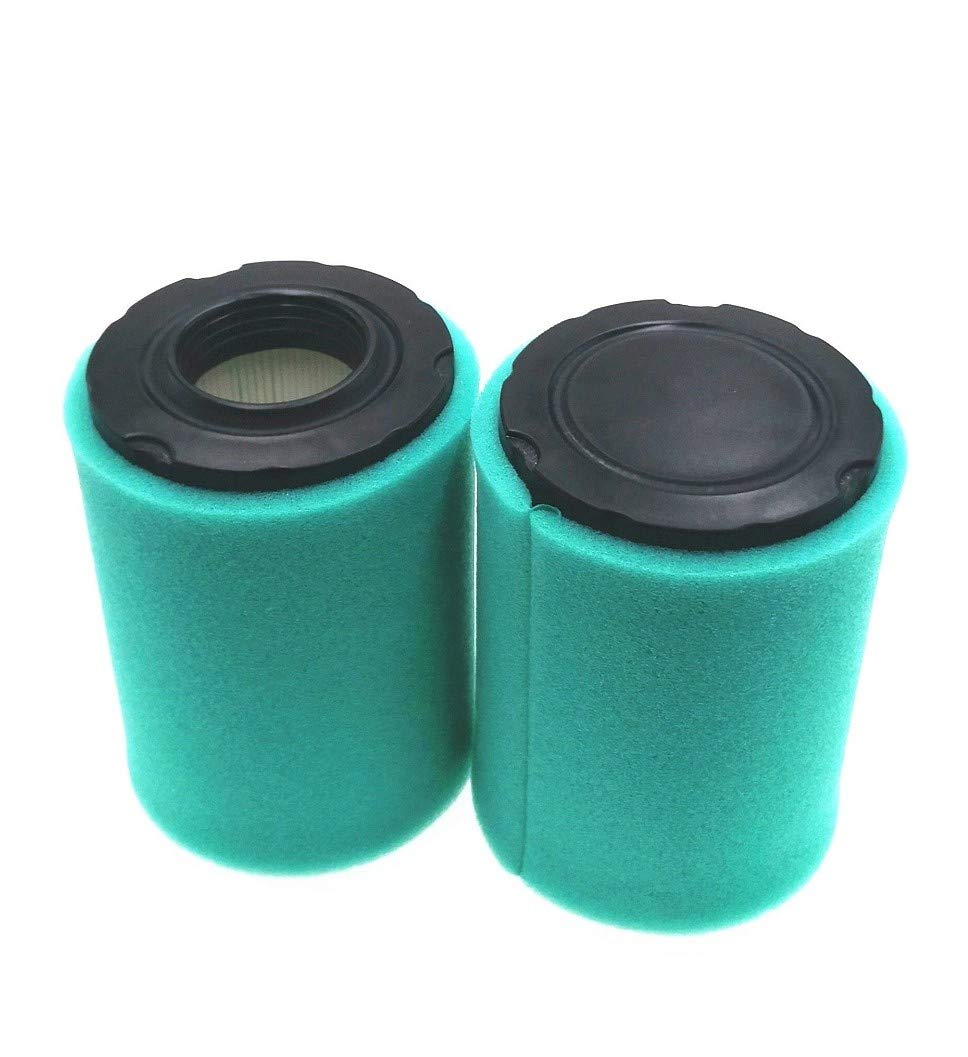 MOWFILL air filter 2-pack for mowers improves airflow and protection.