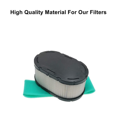 MOWFILL filter-pack shows air and pre-filter kit for Kohler lawn mowers