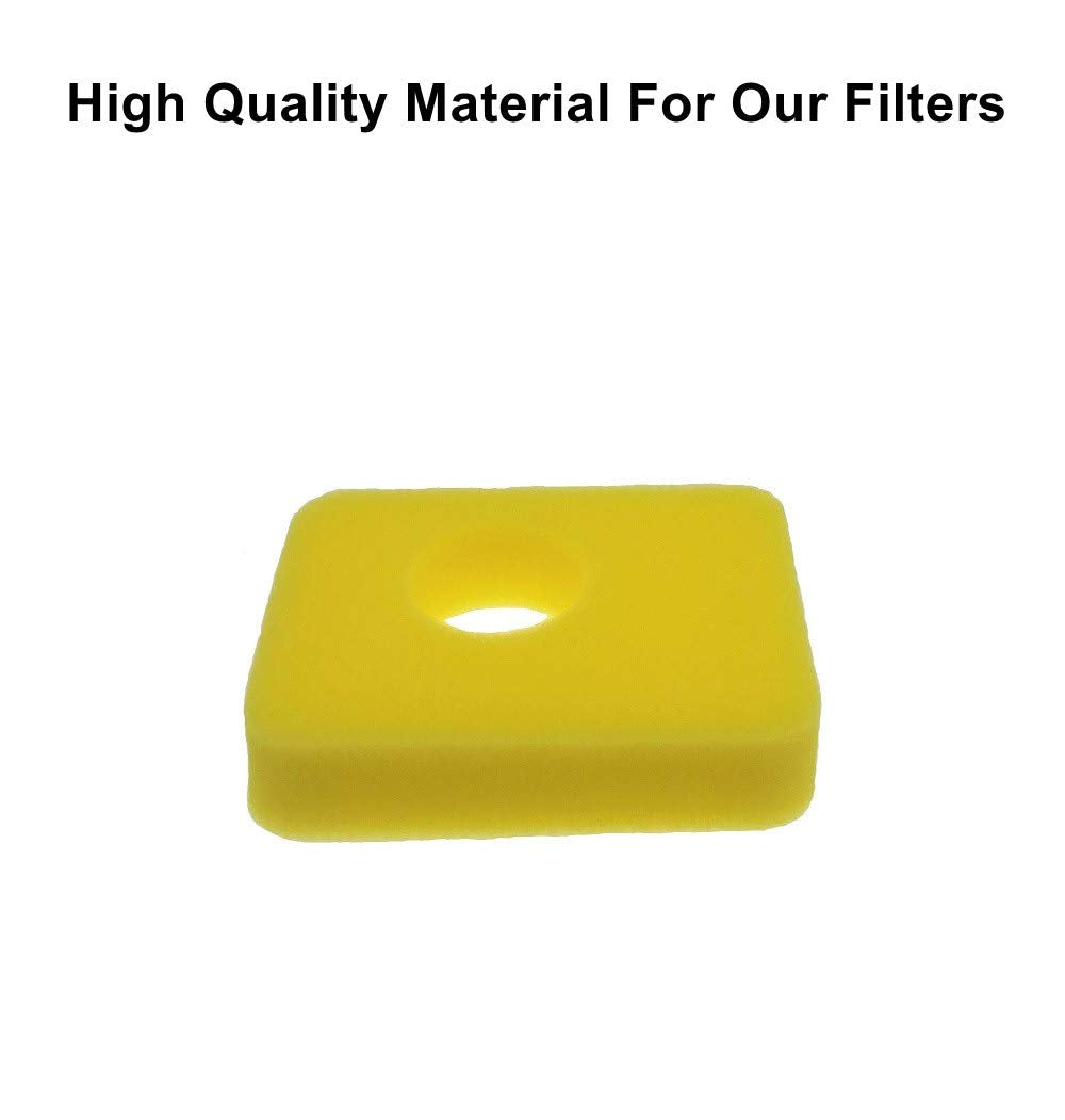 MOWFILL filter ready for installation on a mower engine.
