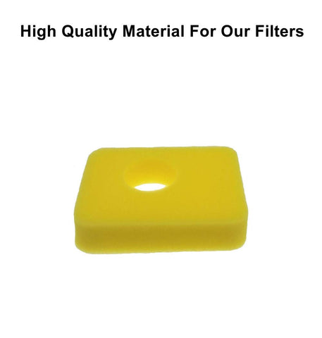 MOWFILL filter ready for installation on a mower engine.