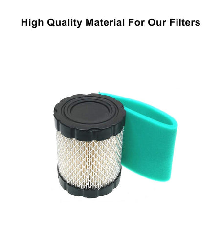 MOWFILL foam pre-filter 2-pack keeps dust out and extends filter life