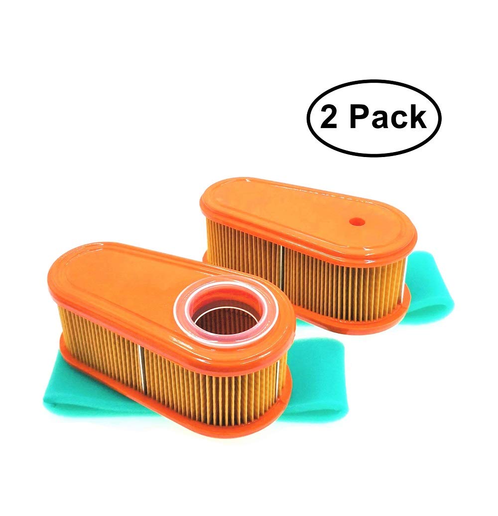 MOWFILL foam pre-filter for lawn mower captures dust before entering the engine.