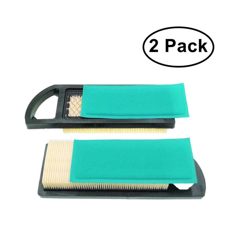MOWFILL foam pre-filter pair traps larger debris before main filter