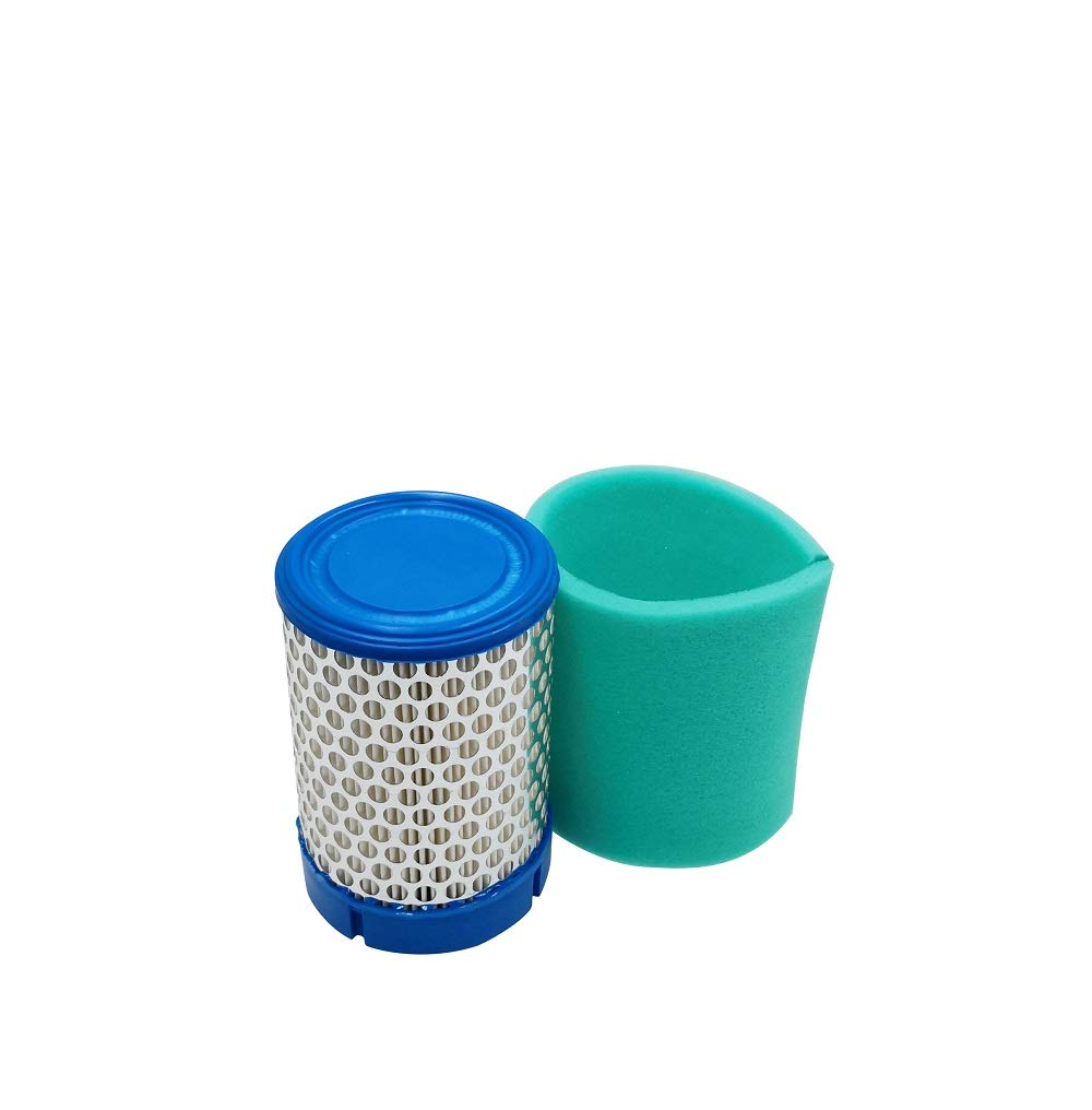 Kohler compatibility visual showing MOWFILL filter set ready for KH395/CH440 engines
