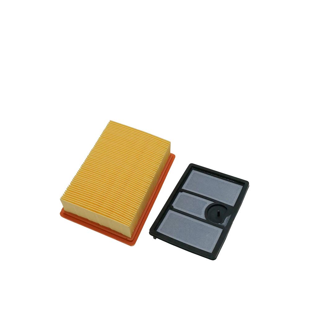 MOWFILL two-pack packaging shows ready-to-install spare filters.
