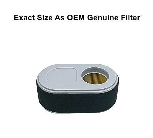MOWFILL pre-filter included, helps capture larger debris during mowing.