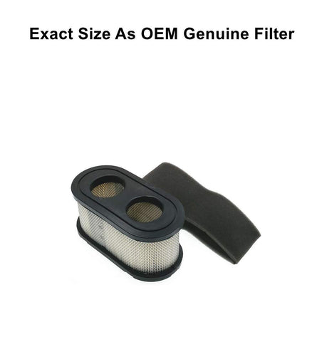 MOWFILL TimeCutter-compatible filter image shows perfect fit for riding mowers