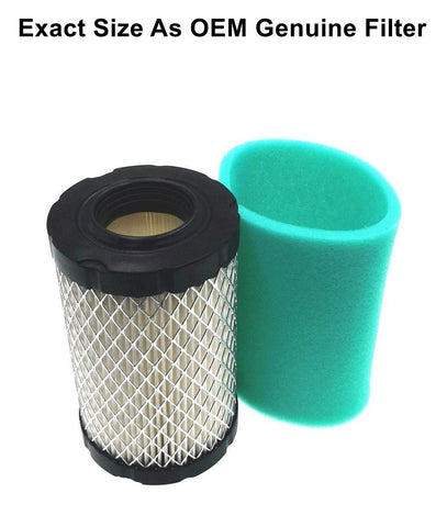 MOWFILL wide-compatibility air filter for B&S and John Deere engines ensures reliable airflow.