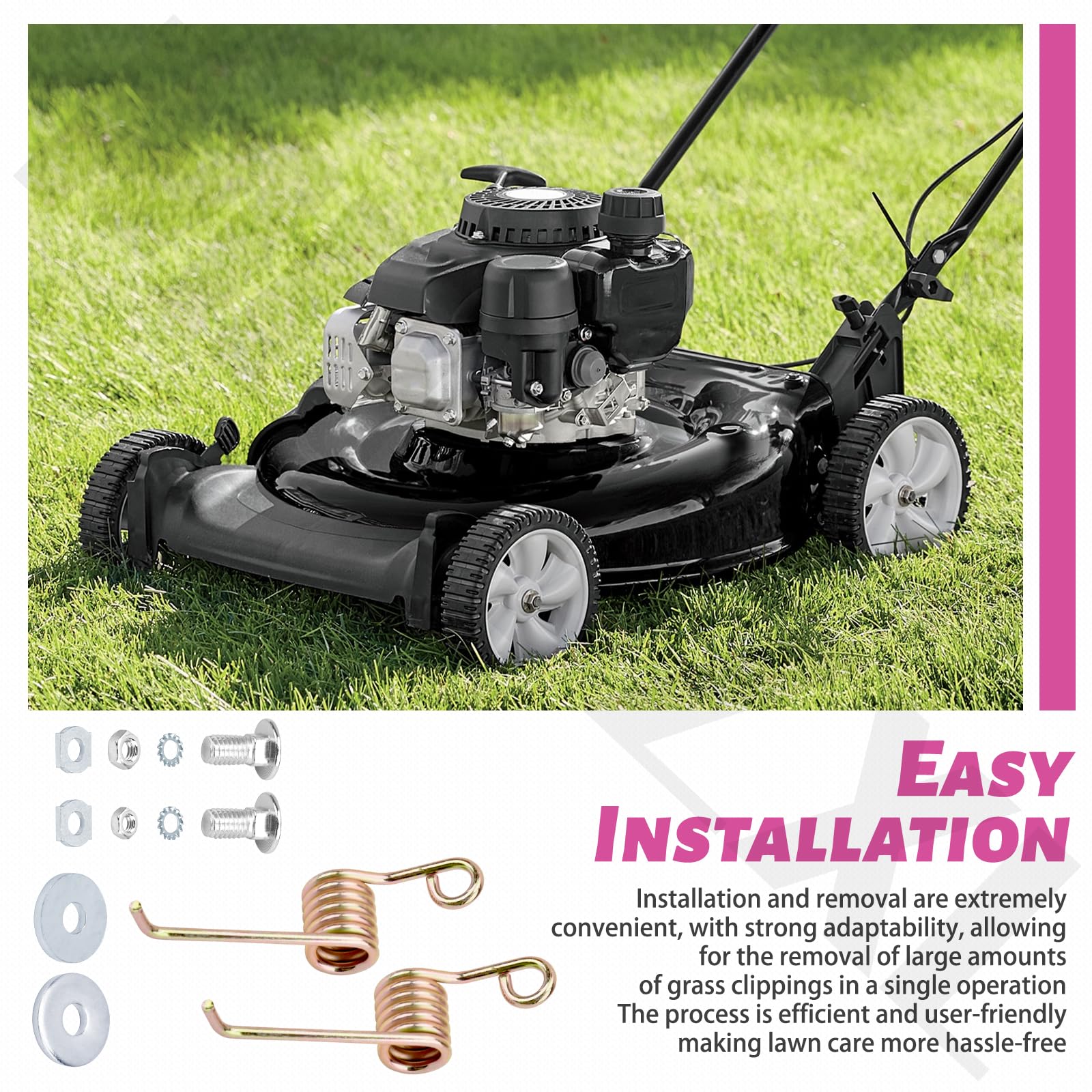 MOWZXL compatible with 22-inch deck walk-behind mowers for versatile fit.