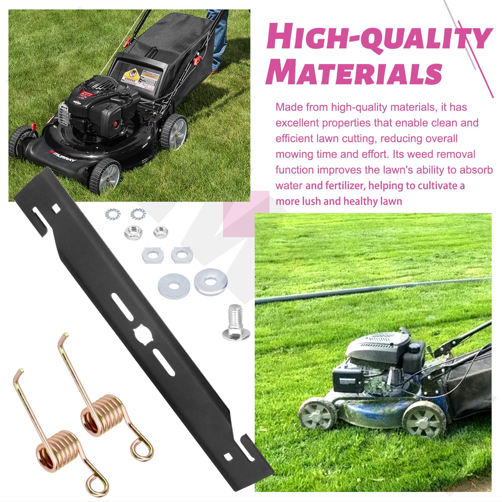 MOWZXL high-quality mower blade delivers durable, efficient cutting.