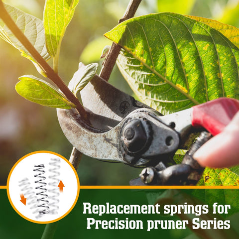 Easy to install Moxweyeni pruning springs save time during garden tasks.