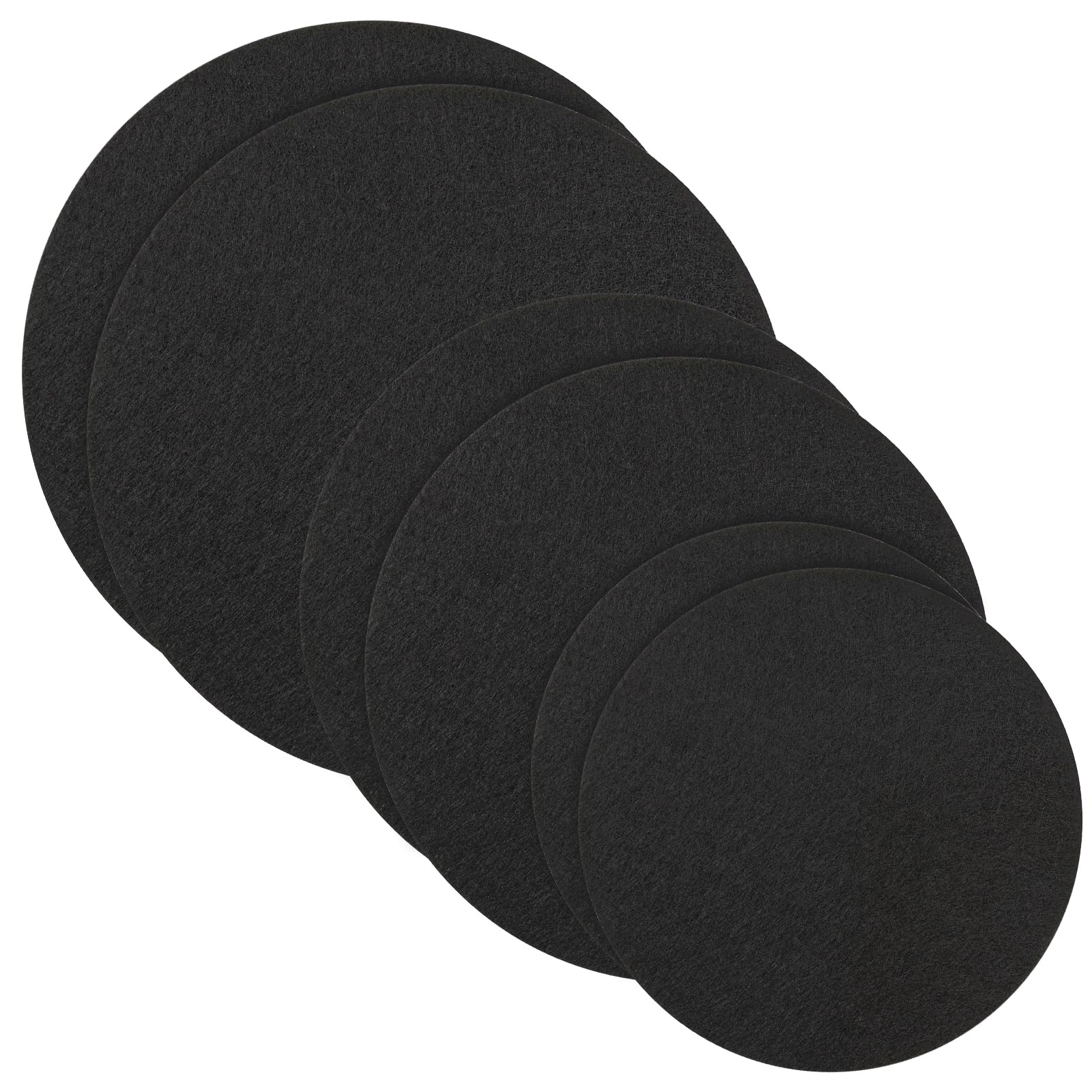 Mozeat Lens plant saucer 4-inch close-up showing soft felt protection