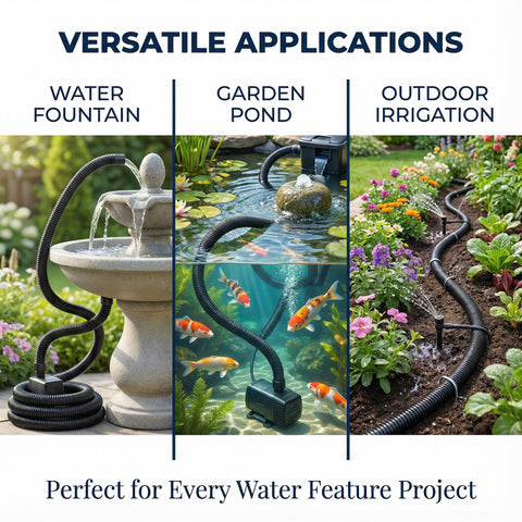 MPOBSP discreet black exterior blends with outdoor and underwater environments.