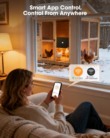 MQAAUP auto temp control maintains consistent warmth.
