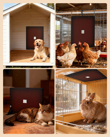 MQAAUP multi-use heater supports chicks to adults.