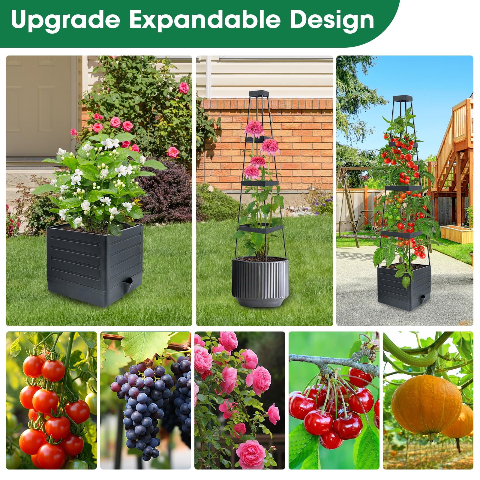 MQFORU drainage-friendly design helps prevent overwatering.