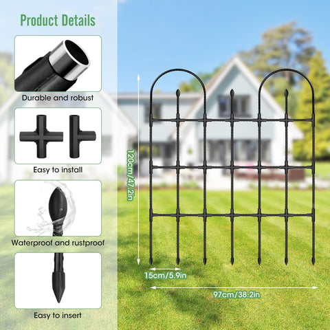 MQHUAYU climbing support ideal for cucumbers and tomatoes.