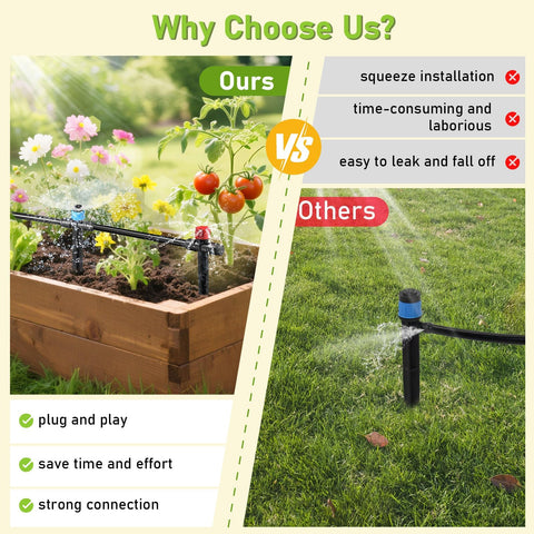 MQHUAYU durable sun-resistant tubing withstands outdoor use