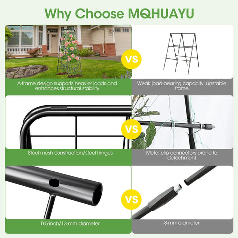 MQHUAYU garden-use for cucumbers, beans, and vines