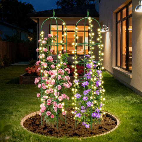 MQHUAYU green finish adds vertical greenery to indoor or outdoor spaces.