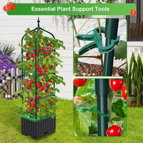 MQHUAYU supports multiple plants in one bed