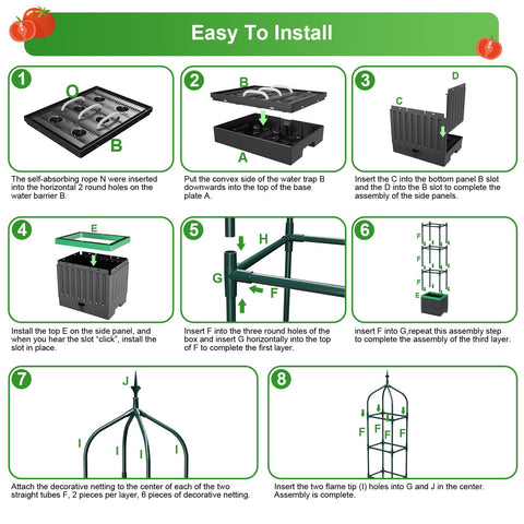 MQHUAYU patio balcony garden setup for stylish outdoors