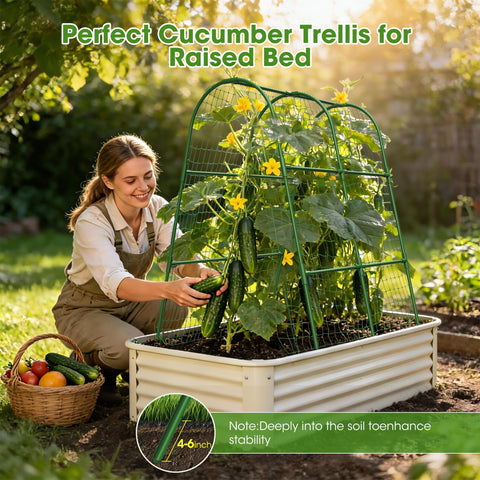 MQHUAYU rustproof garden trellis resists corrosion for outdoor use.