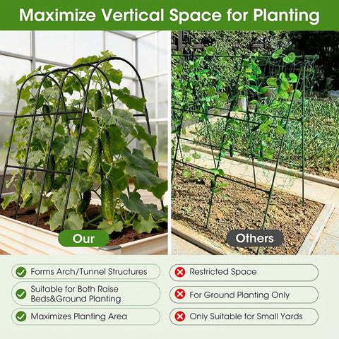 MQHUAYU Trellis easy assembly with cross connector