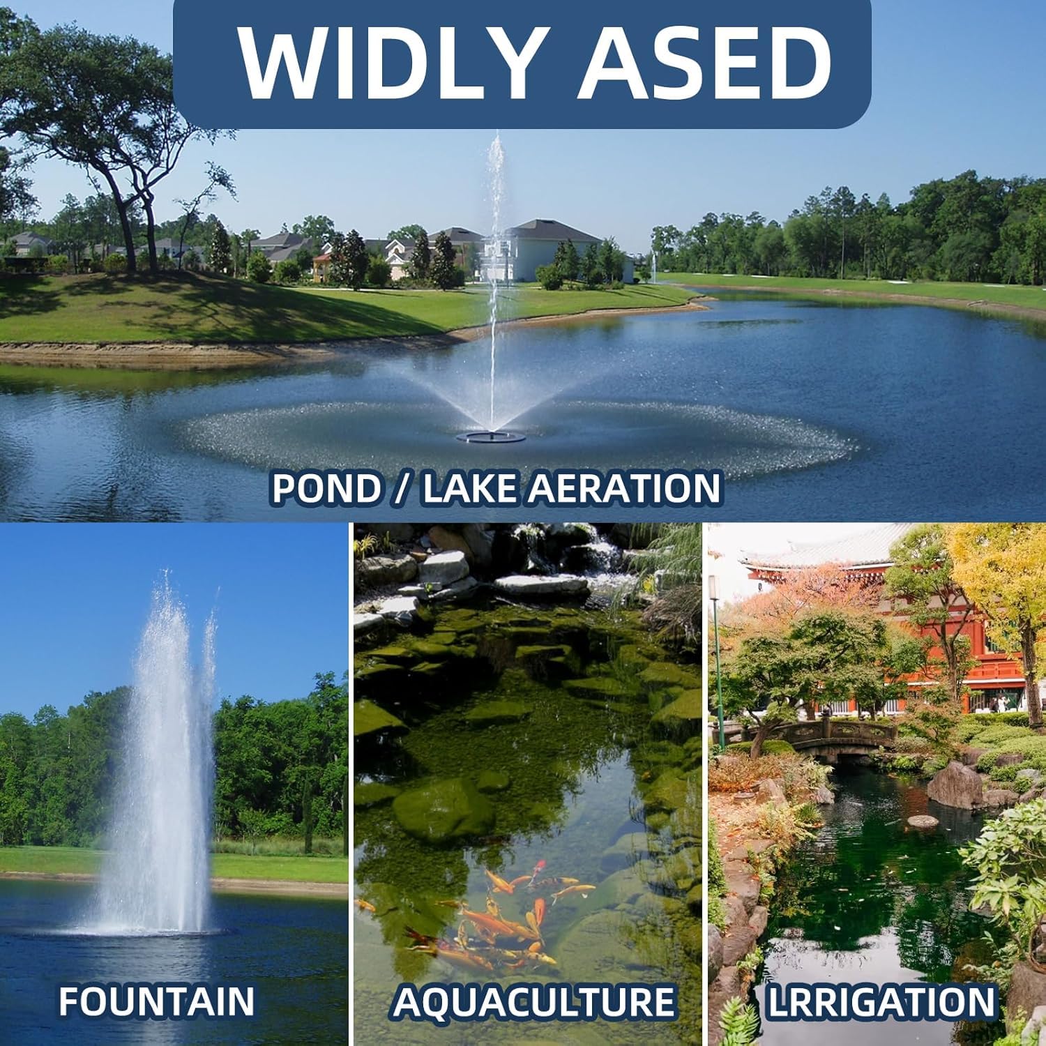 MQIDLFE weighted hose sinks naturally for effortless bottom placement