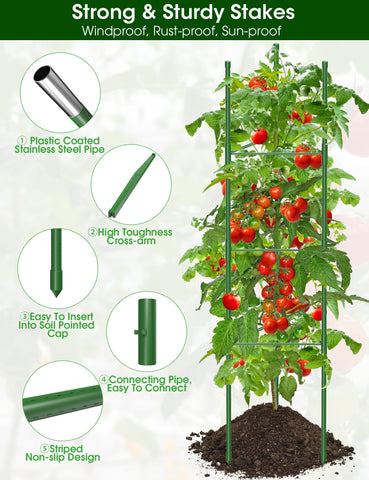 MQJIAZHI cage with height adjustment highlights flexible growth stages