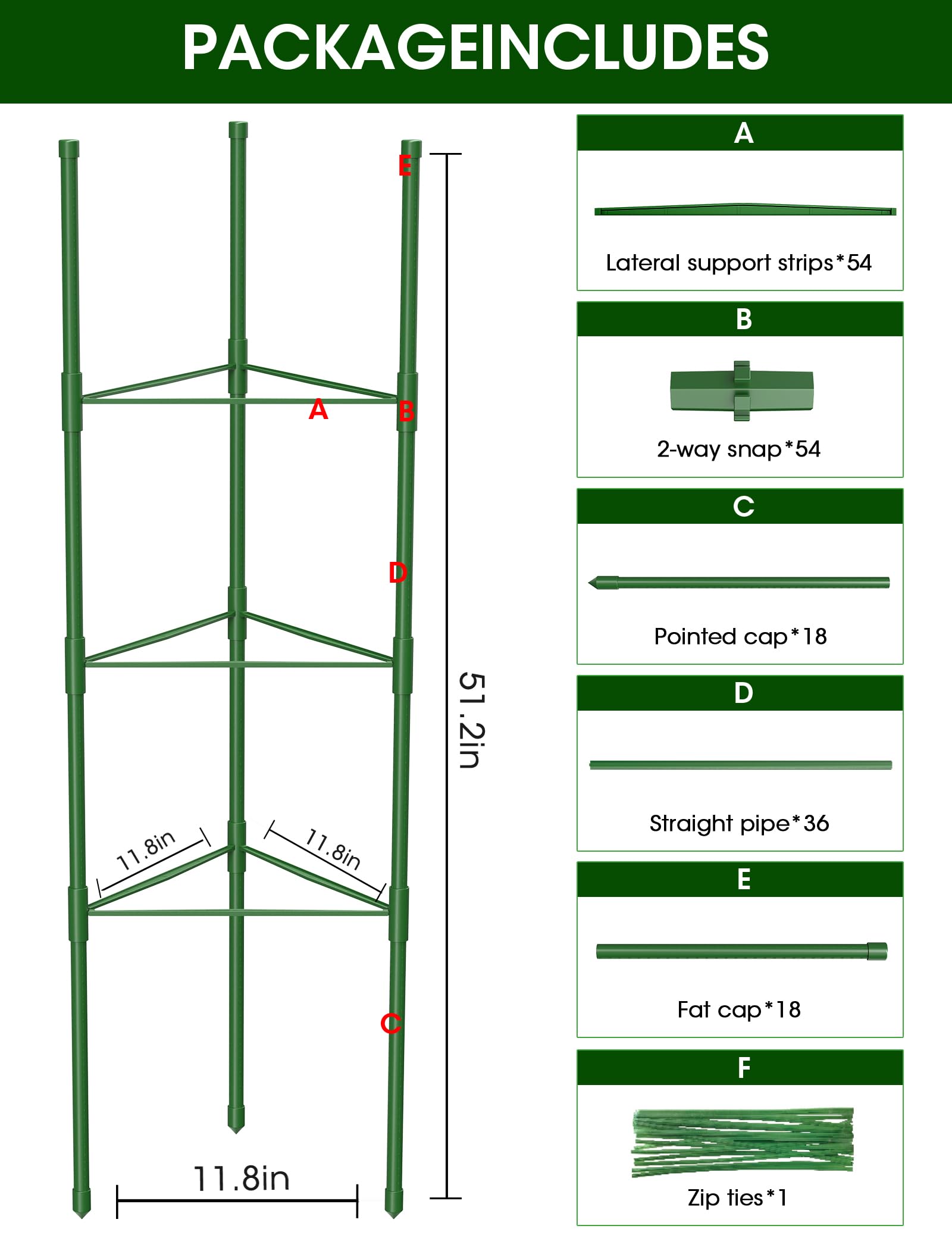 MQJIAZHI supports climbers while keeping plants organized and accessible.