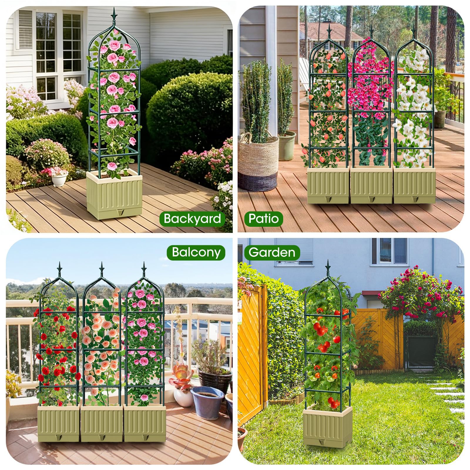 MQJIAZHI versatile garden system for vegetables and flowers