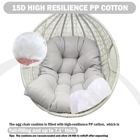 MQK durable straps prevent slipping for secure patio chair seating.