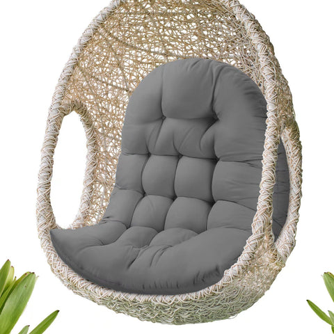 MQK patio egg chair cushion thick and soft for all-day comfort