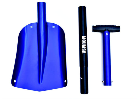 MQUMSA extended length 82cm for deeper snow and stable leverage.