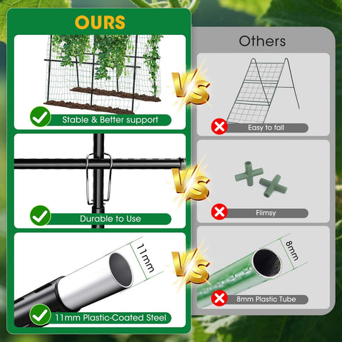 MQUPIN plant ties included to secure branches safely.