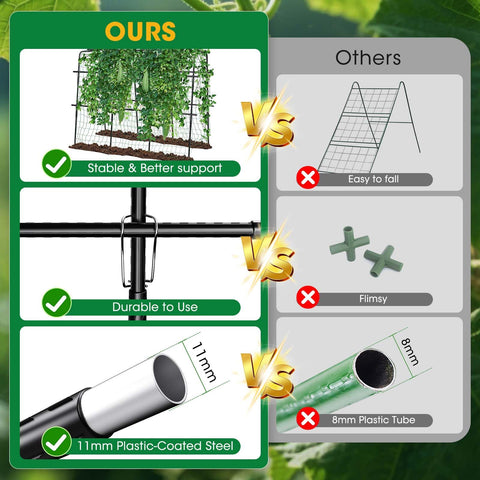 MQUPIN steel tubes resist rain and snow while staying sturdy.