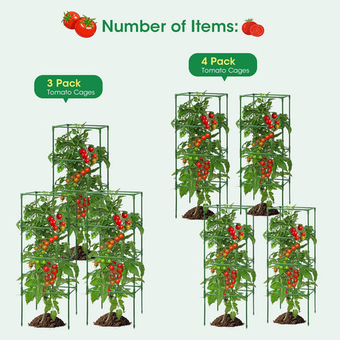 MQUPIN four-pack cages showing versatile assembly options for height