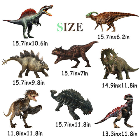 MQZQP Dinosaur Yard Sign with stakes enables quick outdoor installation
