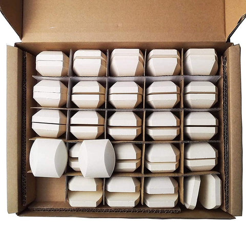 Mr. Bar-B-Q ceramic briquettes made from long-lasting ceramic material