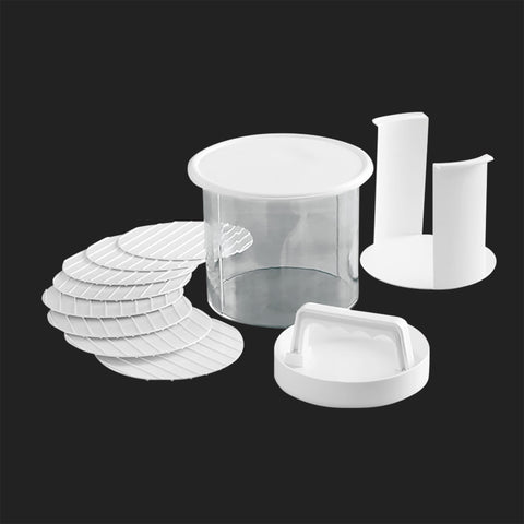 Mr. Bar-B-Q disc stack set with eight discs for patty thickness